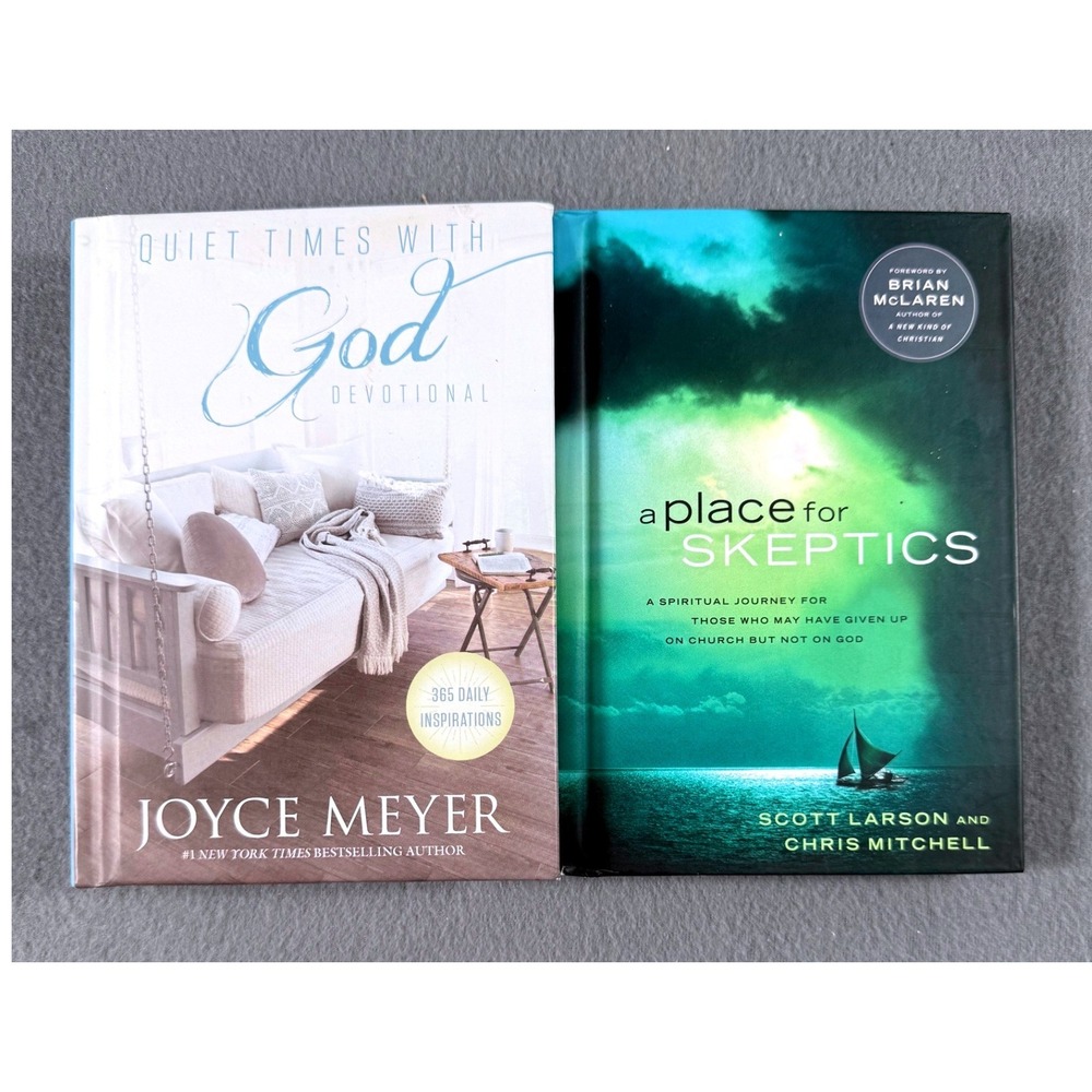 Christian Devotional Books Joyce Meyer Quiet Times A Place for Skeptics